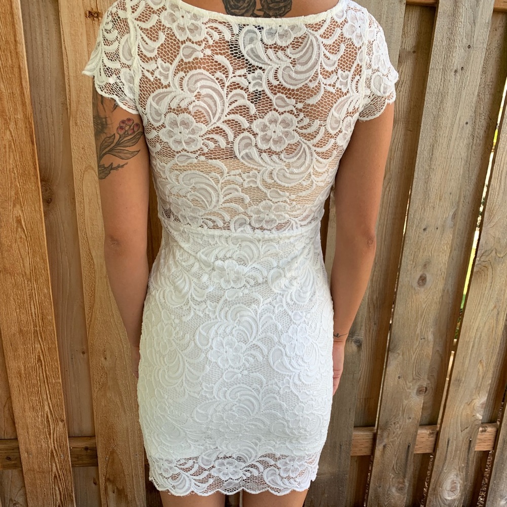 White dress